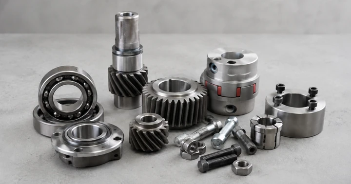 Replacement and machine parts for car or van transport Replacement and machine parts for car or van transport